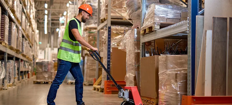 A worker injured from a construction fall, with legal services for workers' compensation claims in Los Angeles.